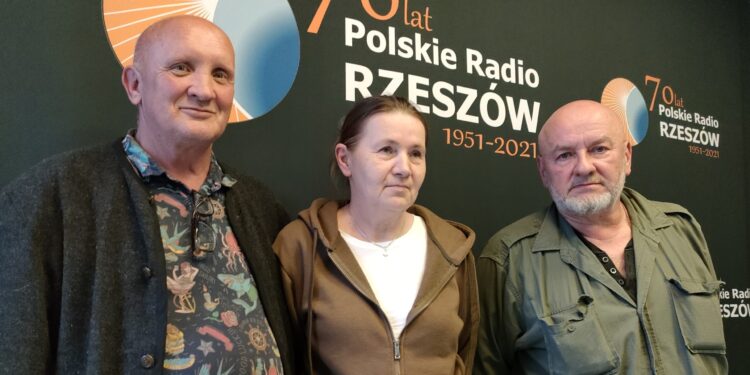 Lucyna i Krzysztof Piotrowscy oraz Marek Olszyński