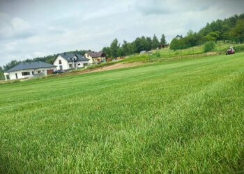 Piłka nożna. Prace przy nowym boisku Heiro Rzeszów 