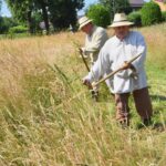 Sianokosy w Będziemyślu, zajęcia etnograficzne dla młodzieży (fotogaleria) - Polskie Radio Rzeszów