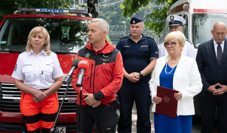Bezpieczne wakacje na&nbsp;Podkarpaciu – służby spotkały się w&nbsp;Solinie