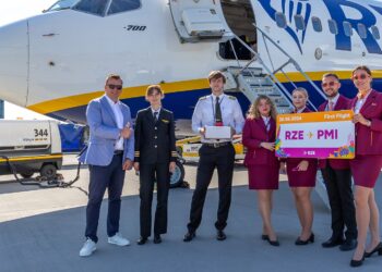 Z&nbsp;Jasionki poleciał pierwszy samolot na&nbsp;Majorkę