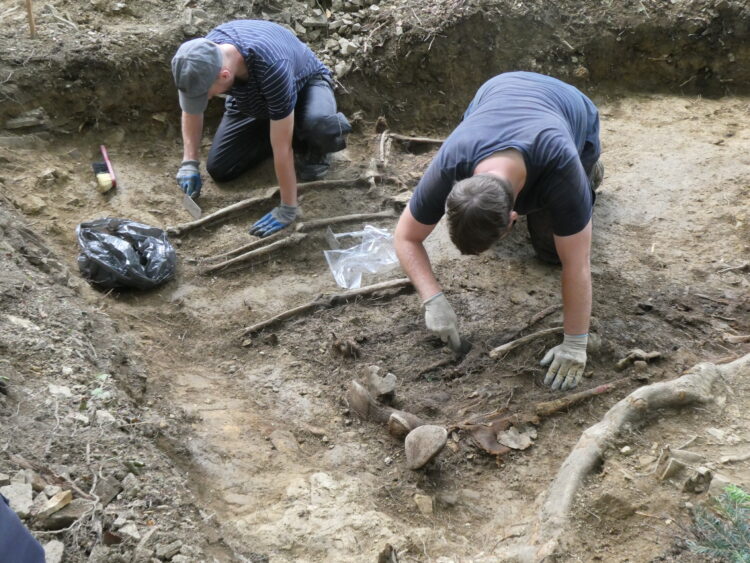 Poszukiwania szczątków żołnierzy na górze Chryszczata