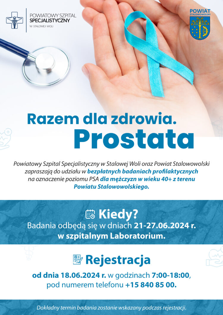 Kampania „Razem dla zdrowia. Prostata” w Stalowej Woli