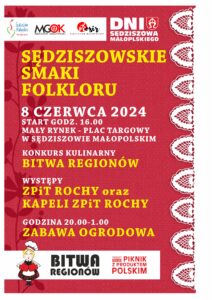 SEDZISZOWSKIE SMAKI FOLKLORU plakat 1