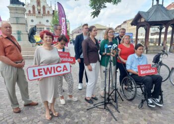 Wsparcie dla kandydatki Lewicy