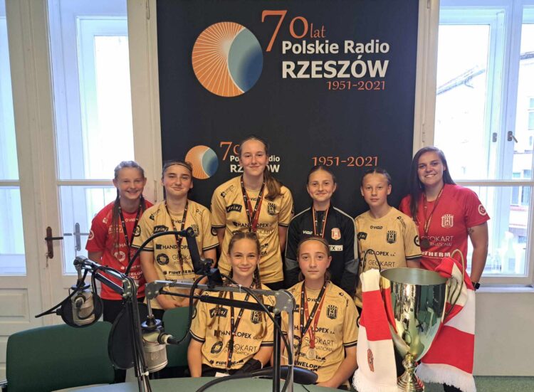 Zawodniczki Resovii Rzeszów – Mistrzyniami Polski w piłce nożnej U13 kobiet