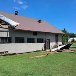 Trąba powietrzna przeszła w nocy nad gminą Kuryłówka - Polskie Radio Rzeszów