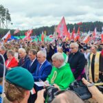 Pomnik w Domostawie, upamiętnienie ludobójstwa na Wołyniu (zdjęcia) - Polskie Radio Rzeszów