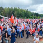 Pomnik w Domostawie, upamiętnienie ludobójstwa na Wołyniu (zdjęcia) - Polskie Radio Rzeszów