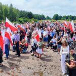 Pomnik w Domostawie, upamiętnienie ludobójstwa na Wołyniu (zdjęcia) - Polskie Radio Rzeszów