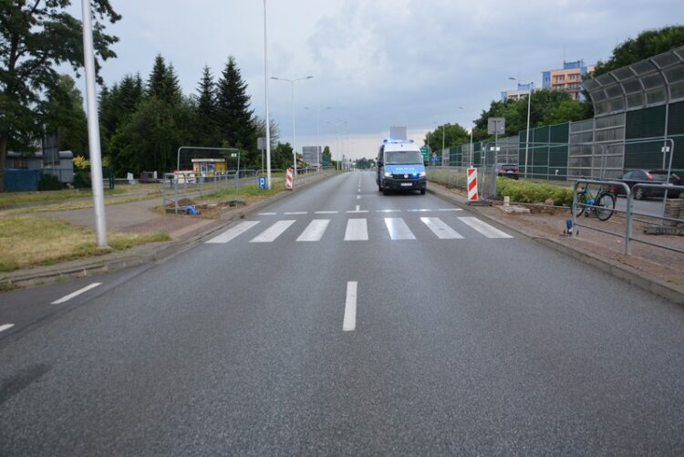 Potrącenie mężczyzny na przejściu w Krośnie