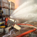 Drugi dzień walki z pożarem Merkury Market w Krośnie (zdjęcia) 32 - Polskie Radio Rzeszów Drugi dzień walki z pożarem Merkury Market w Krośnie (zdjęcia) - Polskie Radio Rzeszów