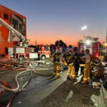 Drugi dzień walki z pożarem Merkury Market w Krośnie (zdjęcia) 20 - Polskie Radio Rzeszów Drugi dzień walki z pożarem Merkury Market w Krośnie (zdjęcia) - Polskie Radio Rzeszów