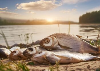 Tona śniętych ryb w&nbsp;pow. lubaczowskim