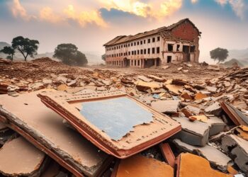Zawaliła się szkoła, ponad 20 ofiar śmiertelnych