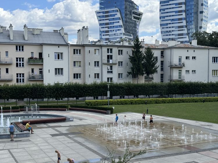 Fontanna multimedialna wymaga naprawy