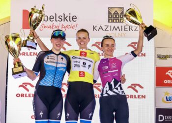 Podium klasyfikacji generalnej ORLEN 2. TdP Women