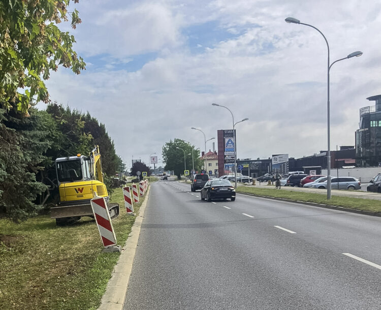 Dodatkowy pas na al. Okulickiego w Rzeszowie