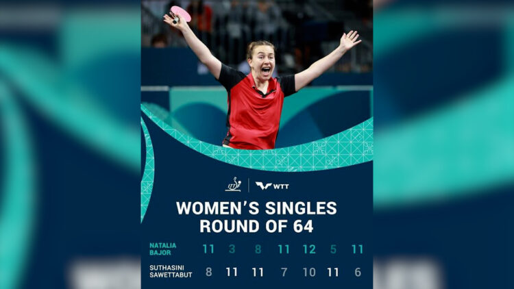 Tenis stołowy. Natalia Bajor w 1/16 Igrzysk