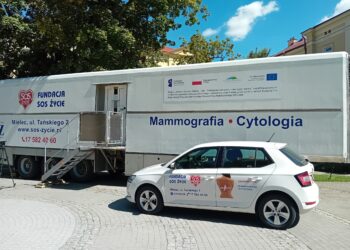 Cytomammobus stanął na&nbsp;przemyskim Rynku