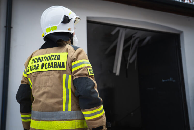 Śmierć mężczyzny w nocnym pożarze w Rzeszowie (aktualizacja)