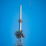 Montaż iglicy na rzeszowskim wieżowcu (relacja i fotogaleria) 90 - Polskie Radio Rzeszów Montaż iglicy na rzeszowskim wieżowcu (relacja i fotogaleria) - Polskie Radio Rzeszów