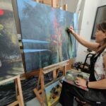 Jubileuszowy plener malarski w Boguchwale 14 - Polskie Radio Rzeszów Jubileuszowy plener malarski w Boguchwale - Polskie Radio Rzeszów