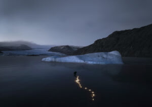 Kintsugi swiatla frgament filmu NOC JEST BIALA STRONA Islandia 2022 GK