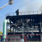 Pożar chłodni elektrociepłowni przy ulicy Ciepłowniczej w Rzeszowie (film) 4 - Polskie Radio Rzeszów Pożar chłodni elektrociepłowni przy ulicy Ciepłowniczej w Rzeszowie (film) - Polskie Radio Rzeszów