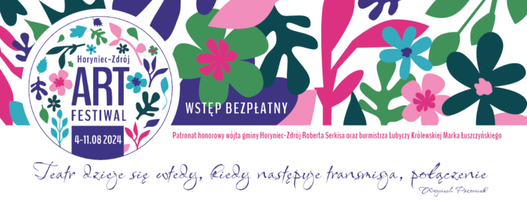 Horyniec-Zdrój Art Festiwal 2024 w hołdzie Wojciechowi Pszoniakowi