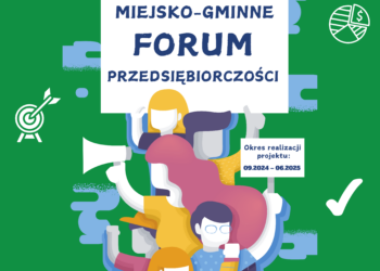 plakat Miejsko Gminne Forum Przedsiebiorczosci