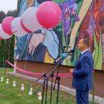 Mural Józefa Mehoffera odsłonięto w Ropczycach (zdjęcia) 6 - Polskie Radio Rzeszów Mural Józefa Mehoffera odsłonięto w Ropczycach (zdjęcia) - Polskie Radio Rzeszów