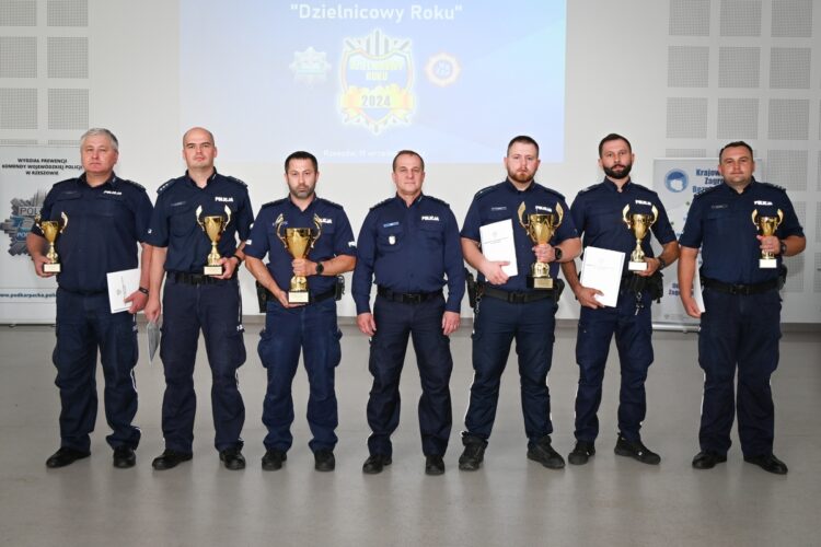 Najlepszy dzielnicowy na Podkarpaciu oraz najlepszy kierownik rewiru dzielnicowych wybrani