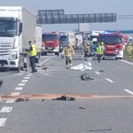 Karambol na A4. Zderzyło się 6 pojazdów - Polskie Radio Rzeszów