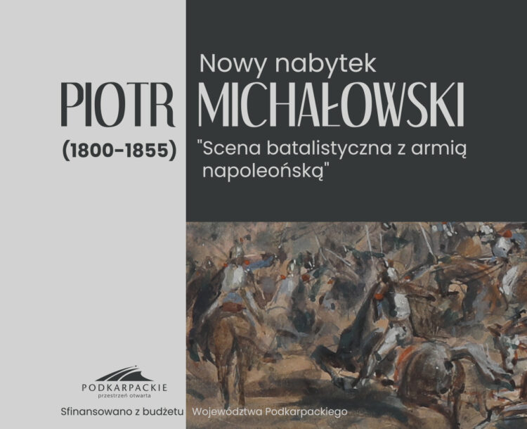 Akwarela Michałowskiego nowym eksponatem w rzeszowskim muzeum