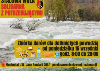 Pomoc ze&nbsp;Stalowej Woli dla powodzian