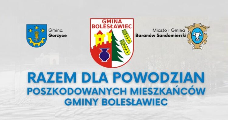 Gminy Gorzyce i Baranów Sandomierski dla powodzian z Bolesławca
