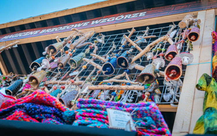 Pierwszy targ markowski w Sadzie Pamięci rodziny Ulmów