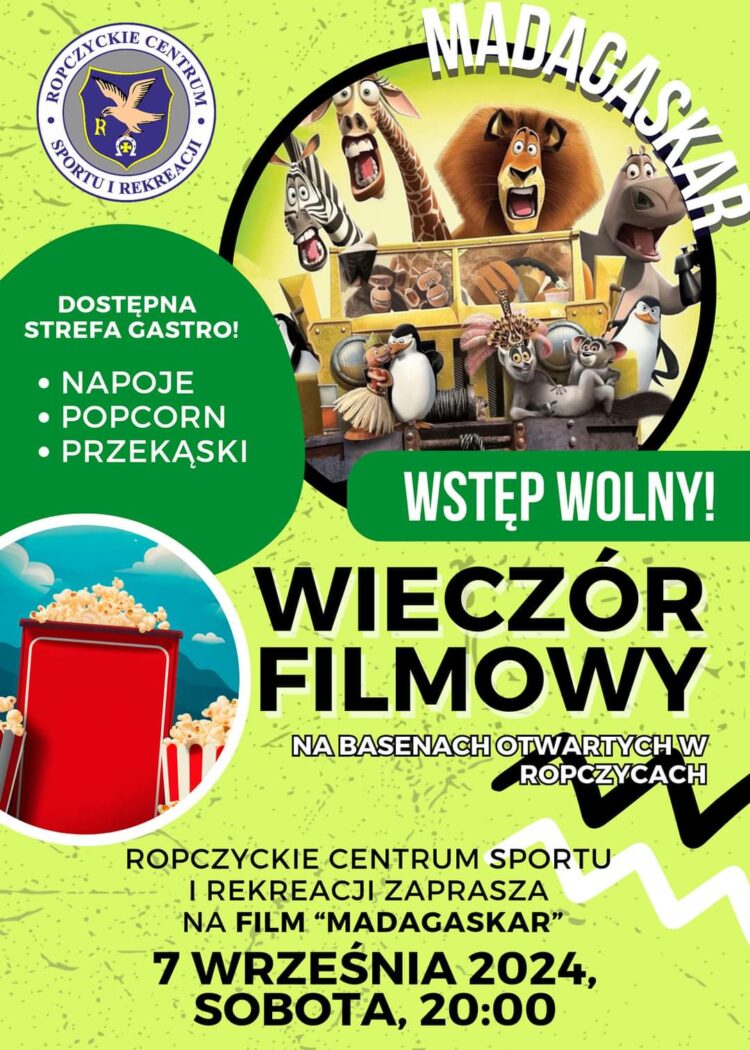 Darmowe kino pod gwiazdami w Ropczycach