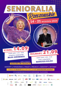 Plakat Senioralia Rzeszowskie 2024