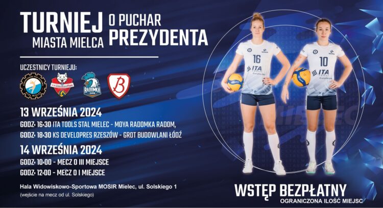 Siatkówka. Ita Tools organizatorem ciekawego turnieju o Puchar Prezydenta Mielca