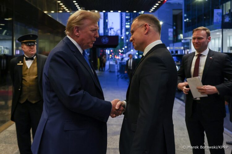 Duda spotka się z Trumpem. KO: żenujący skandal. PiS: dobry moment