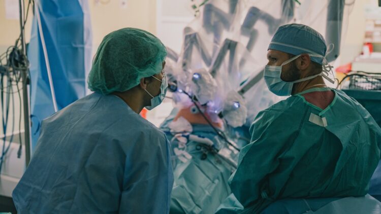 Robot da Vinci pomógł w wycięciu żołądka