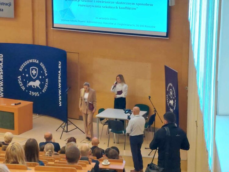 X Kongres „Mediacje szkolne…” w WSPiA w Rzeszowie z udziałem Minister Nowackiej