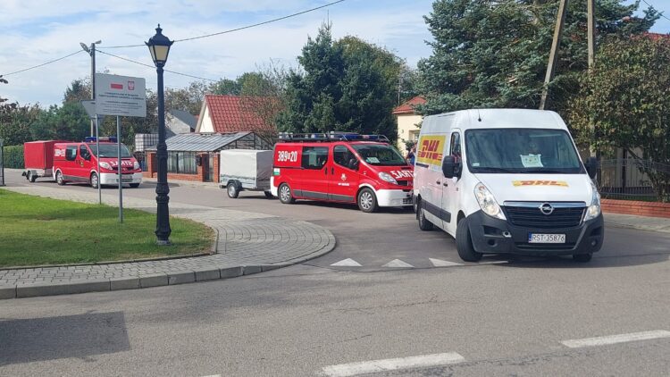 Pierwszy transport pomocy dla powodzian z Gorzyc i Baranowa Sandomierskiego