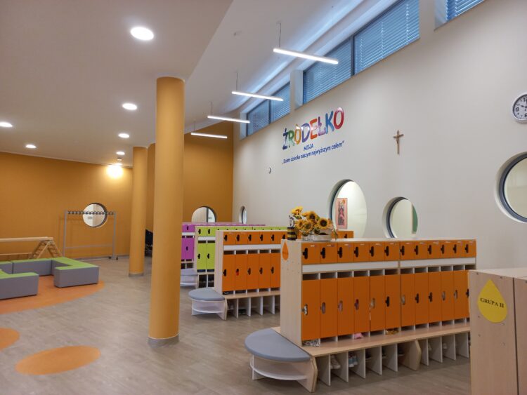 Nowoczesne przedszkole i żłobek w Woli Zarczyckiej