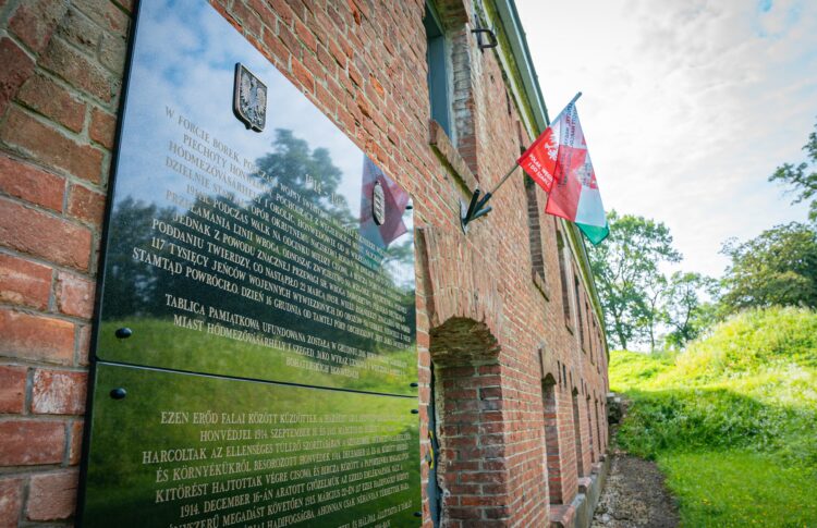 Gałązka jedliny dla upamiętnienia poległych podczas walk o Twierdzę Przemyśl