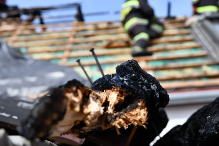 Śmierć w pożarze w pow. krośnieńskim