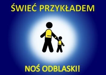 Policja zachęca pieszych: Noście odblaski
