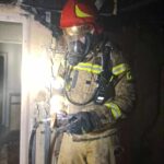 Pożar drewnianego domu w Żołyni (zdjęcia) - Polskie Radio Rzeszów